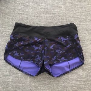 Lululemon Speed Up Short 2.5” EUC